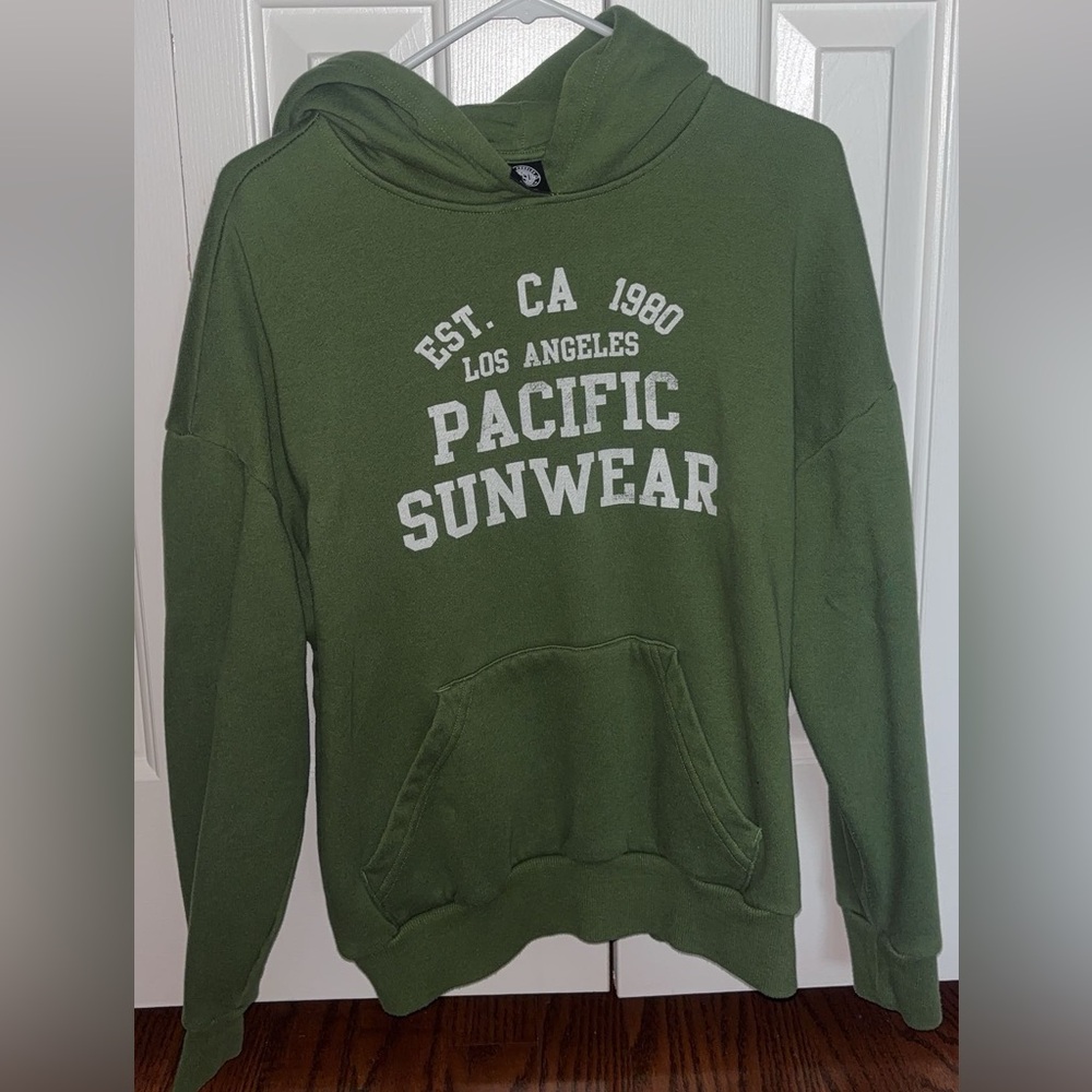 Pacific Sunwear Green Hoodie